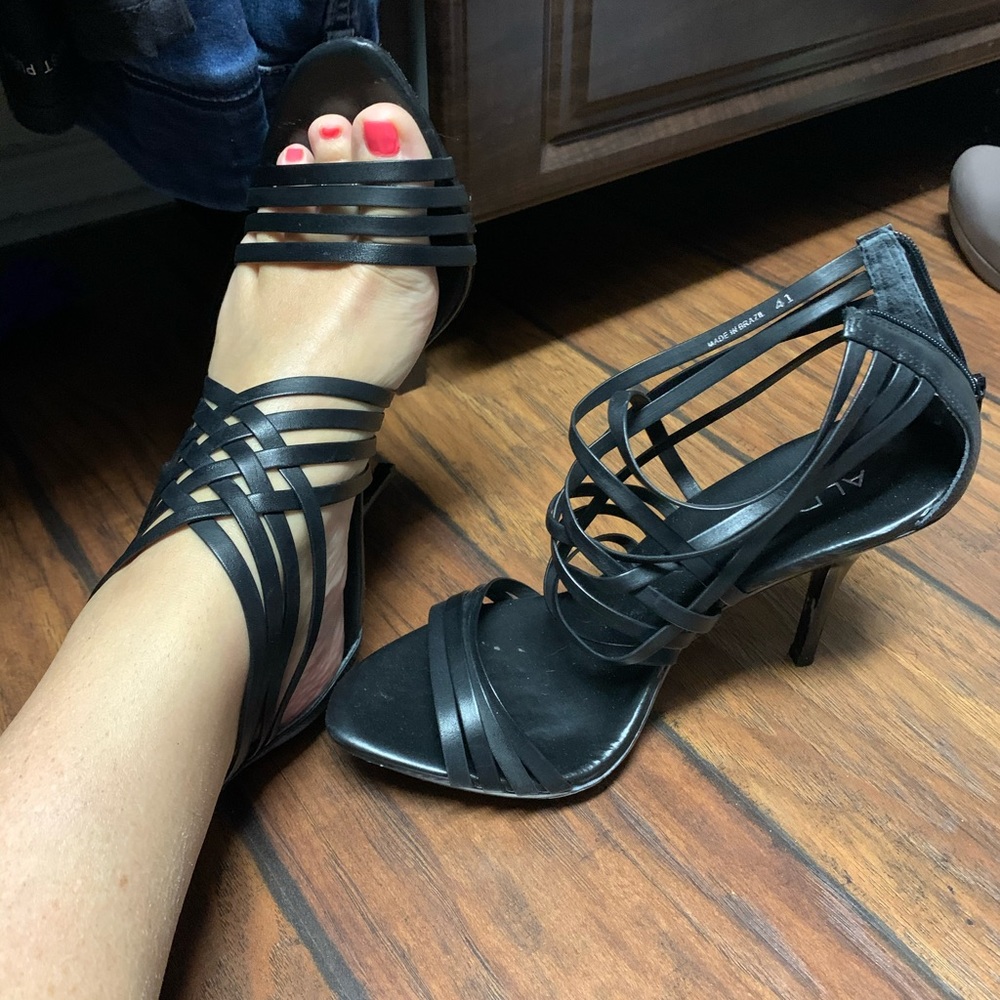 Aldo strappy heels